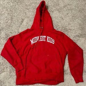 Midwest Kids Red hoodie